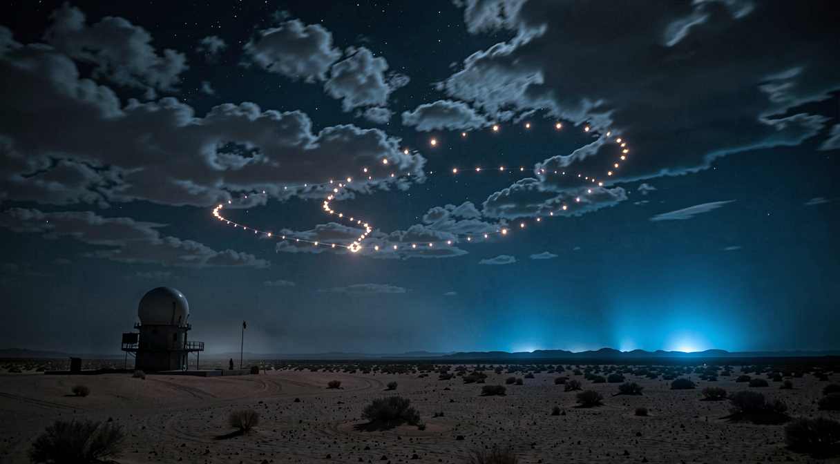 RAF Bases Report Strange Lights; Experts Suggest Russian Drone Activity